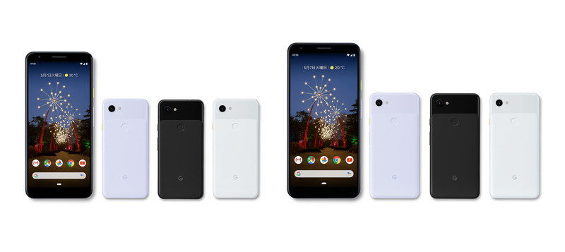 「Pixel 3a」「Pixel 3a XL」（画像提供：Google）