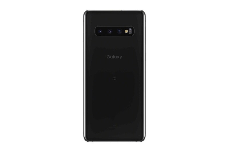 「Galaxy S10 SCV41」プリズムブラック