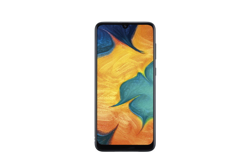 「Galaxy A30 SCV43」ブラック