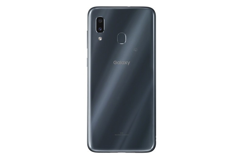 「Galaxy A30 SCV43」ブラック