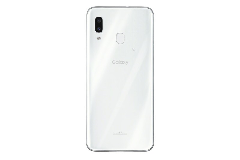 「Galaxy A30 SCV43」ホワイト
