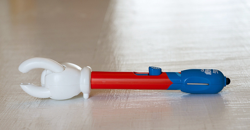 「指先机上非接触機構」