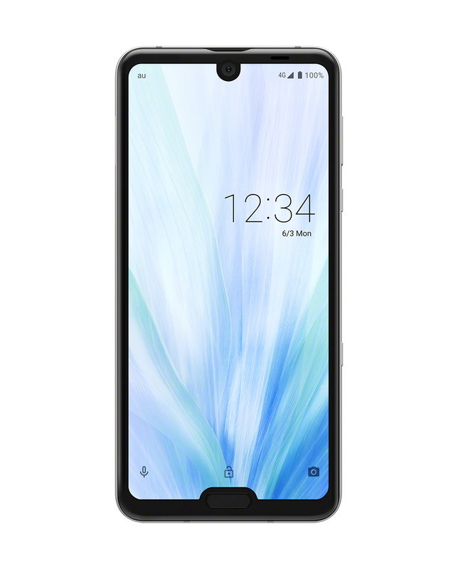 AQUOS R3（プラチナホワイト）