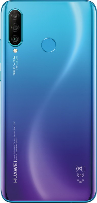 HUAWEI P30 lite Premium（ピーコックブルー）