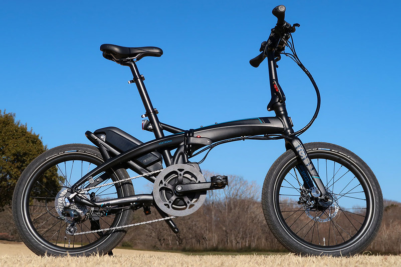 Tern「Vektron S10」（<a href="https://www.ternbicycles.jp/2019/vektron/" class="strong bn" target="_blank">公式ページ</a>）。ミニベロタイプのe-bikeです。メーカー税別価格は29万8000円。