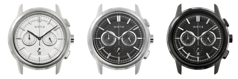 wena wrist Chronograph Classic head