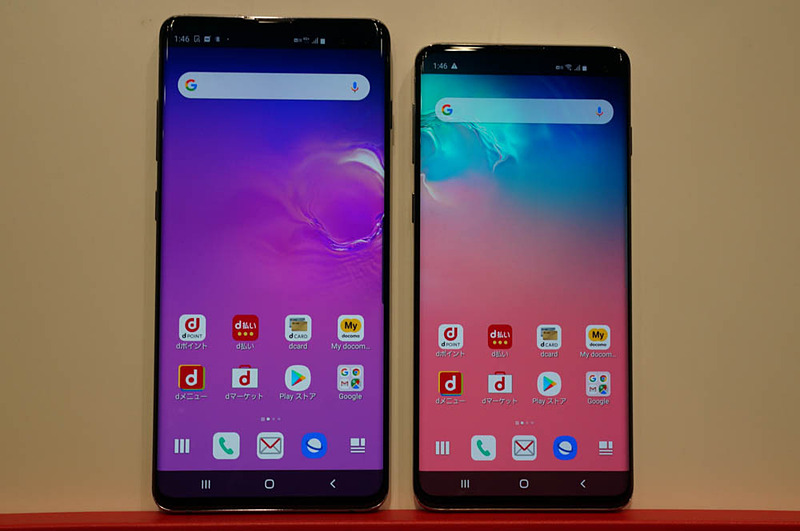 Galaxy S10 SC-03Lとの比較