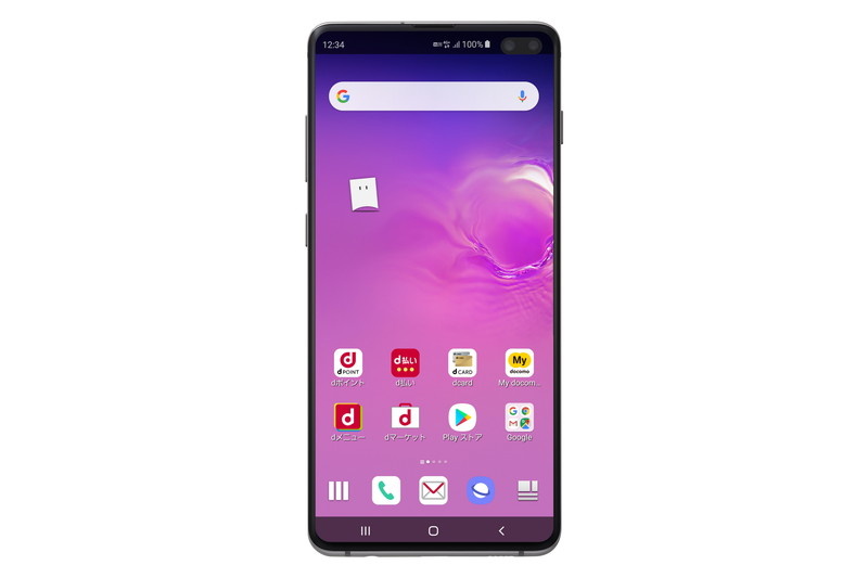 Galaxy S10＋ SC-04L（プリズムブラック）