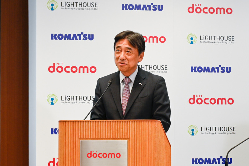 NTTドコモ 代表取締役社長の吉澤和弘氏
