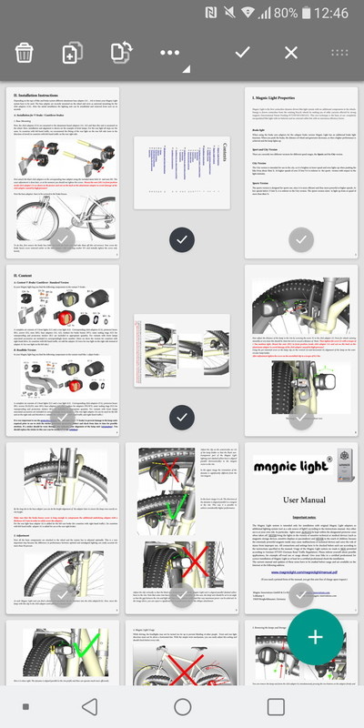 複数ページを一括で回転できる
