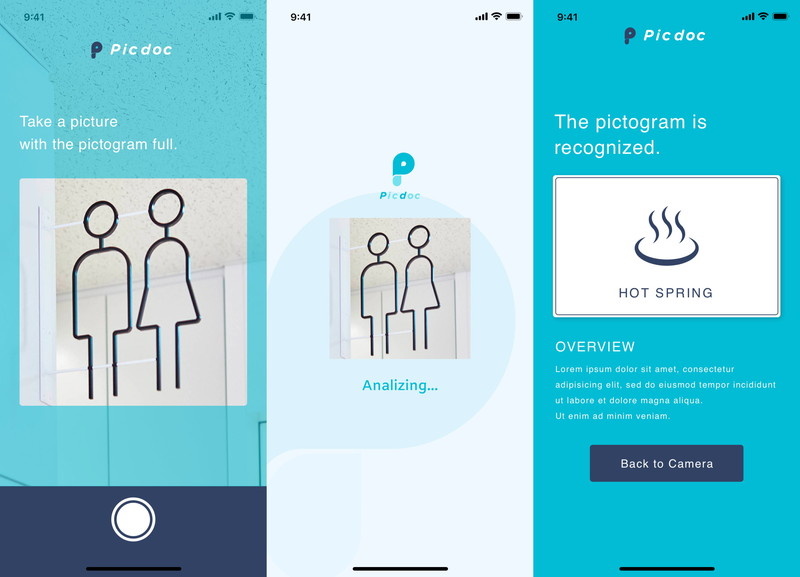 最優秀賞に選ばれた「Picdoc」アプリ