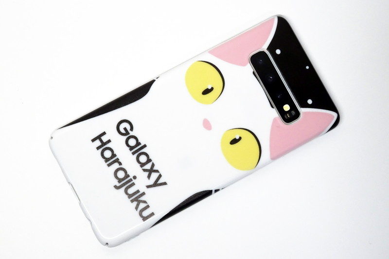 Galaxy S10 SC-03Lに装着したようす