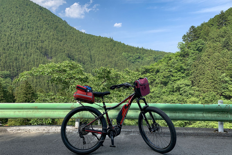 ちなみにこのアタッチメントは「ハンドルバーアダプターE（KF864）」で、e-bikeのサイクルコンピューターをまたぐようにして装着できます。