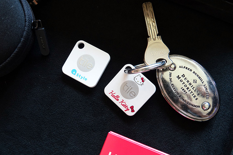 キーに付けられたTile