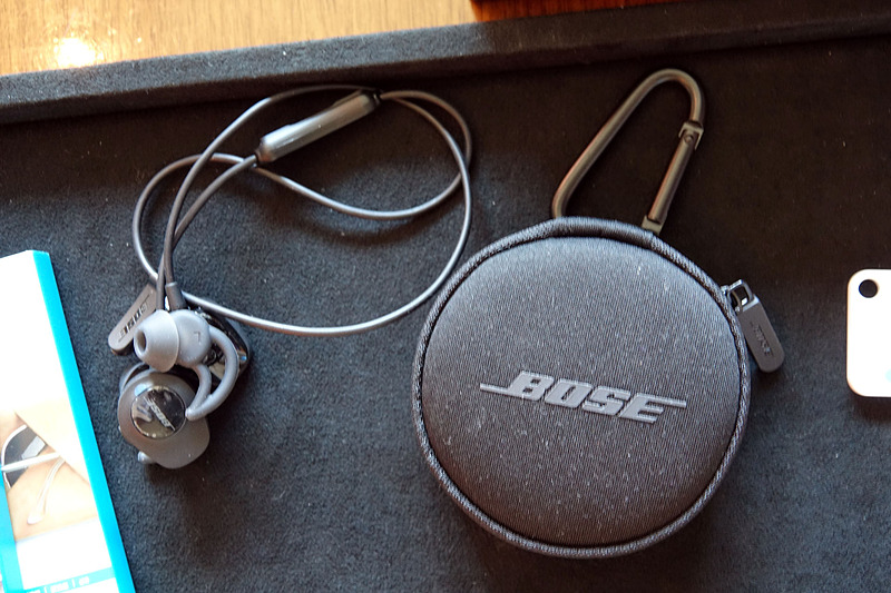 Tile機能を備えるBoseのイヤホン
