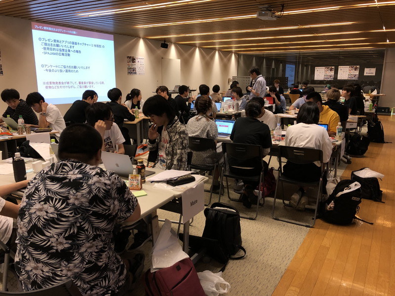 東海予選での開発風景