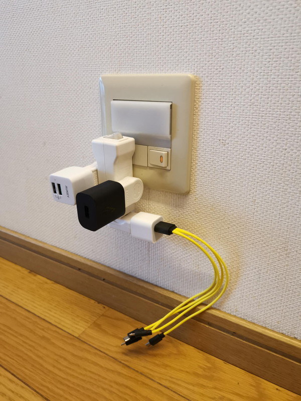 仕様を守って、見える場所ならスッキリクールに、目につかない場所なら、便利さ第一で様々なコンビネーションを便利に楽しみたい