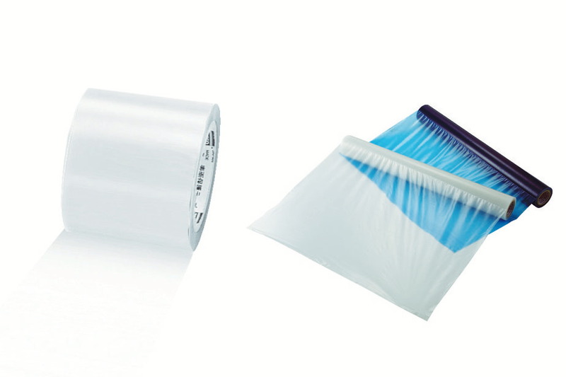 左がTRUSCOの「表面保護テープ」、右がMINGS&CRAFTSの「時計保護テープ」。