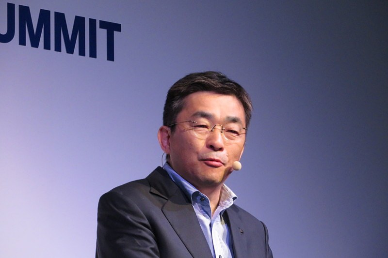 KDDI 代表取締役社長の高橋誠氏　※同氏の「高」は新字の「髙」