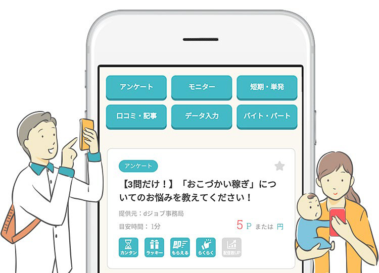 dジョブ スマホワーク