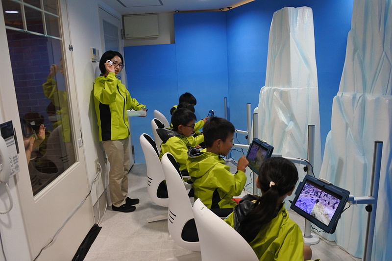 キッザニア甲子園での学習の様子