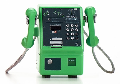 NTT東日本監修、手のひらサイズの公衆電話フィギュア - ケータイ Watch