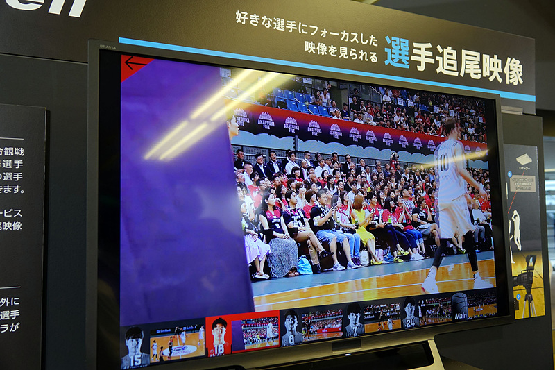 選手追尾映像