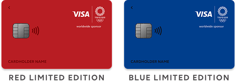 Visa LINE Payカード（東京2020オリンピック・パラリンピック記念デザイン）