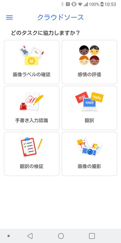 翻訳関連の機能も含め、最大で6種類の機能を使って協力できる