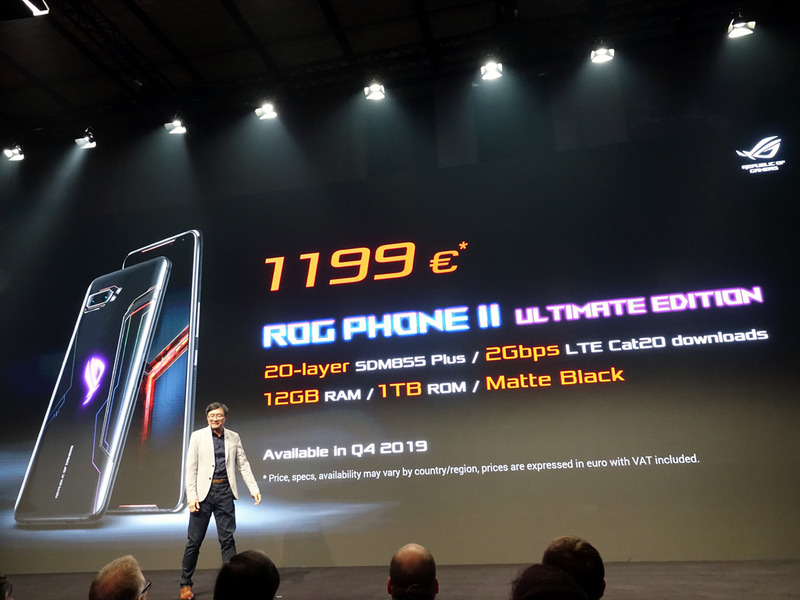 7月の発表時には明かされていなかった1TBのストレージを搭載した「ULTIMATE EDITION」。発売は2019年第4四半期を予定する