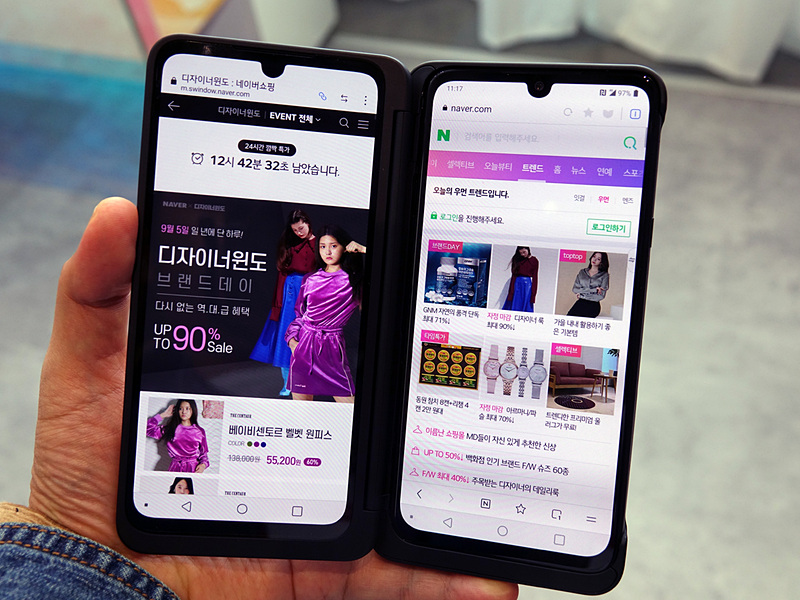 Whaleを使って、リンク元とリンク先を同時に表示した