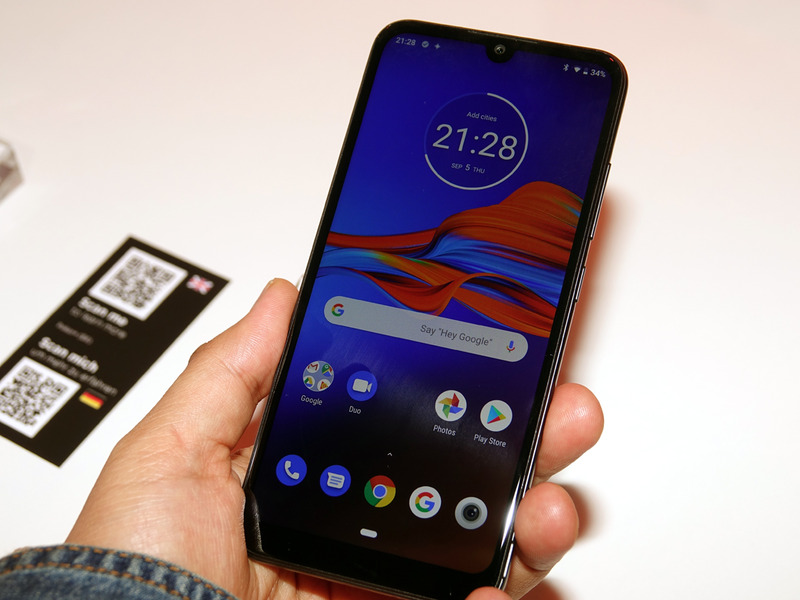 廉価モデルのmoto e6 plus
