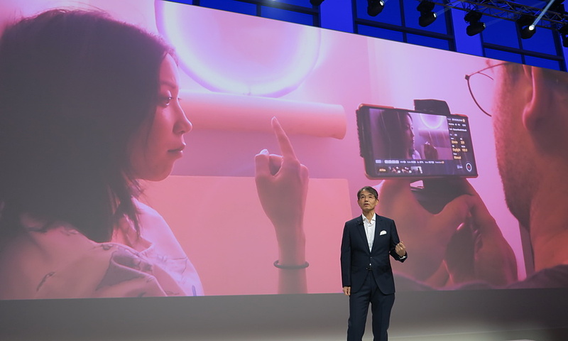 Xperia 1を使い、実際に映画の撮影が行なわれ、ショートムービーが制作されている