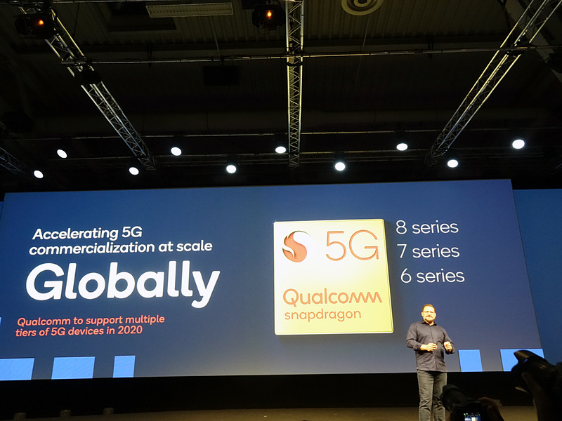 5Gモデムを、Snapdragon 7シリーズと6シリーズに拡大していく