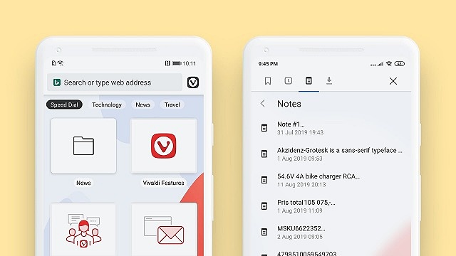 スピードダイヤルとメモ