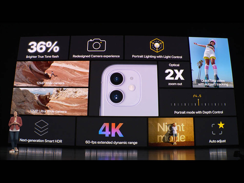 iPhone 11のカメラの特徴