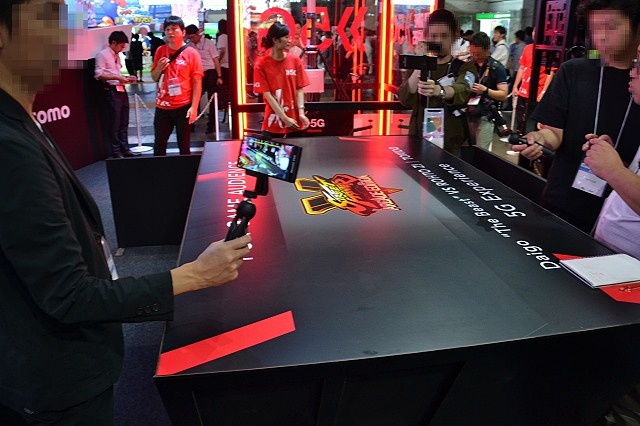 「ストリートファイターV」のARデモ