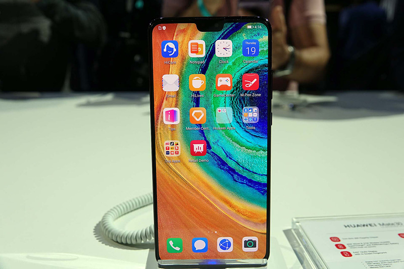 Mate 30の画面