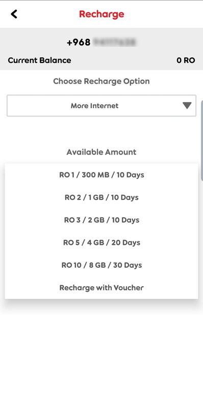 データ容量の追加チャージはクレジットカードでも可能だ