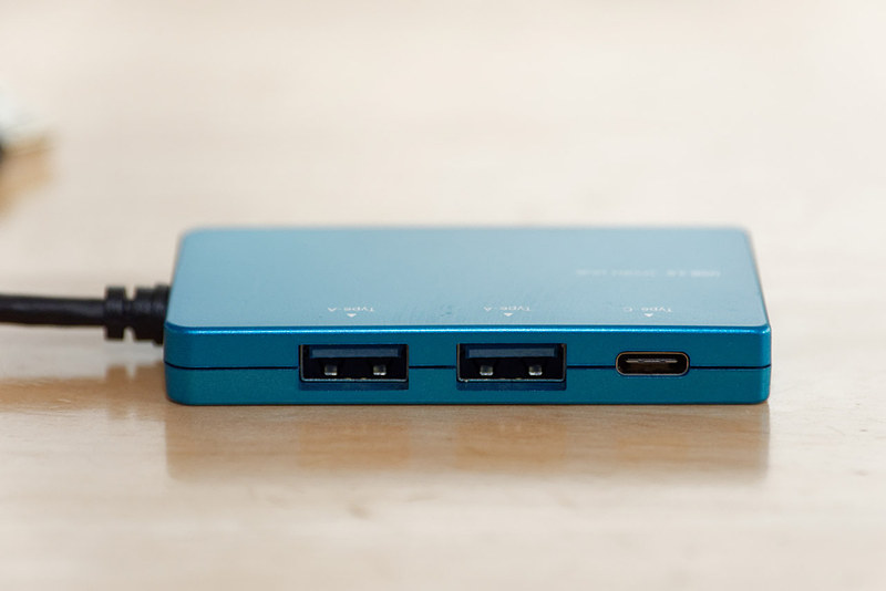 Type-A×2とType-C×1の計3ポート