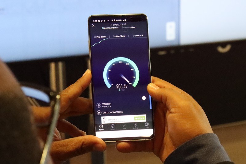 Non-LOSでの通信速度