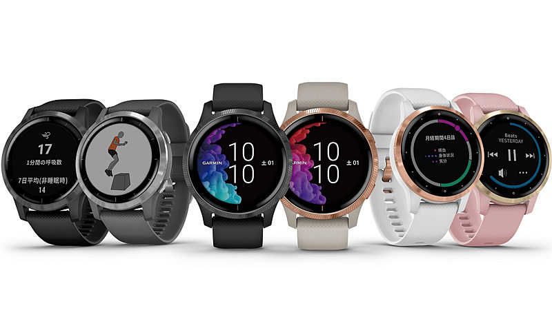 VENU、vívoactive 4、vívoactive 4S