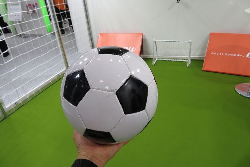 センサー内蔵のサッカーボール