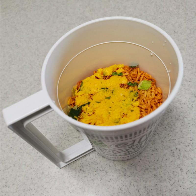 チキンラーメンらしくなってきた