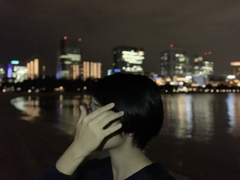 ポートレートモードで撮影（iPhone XR使用）