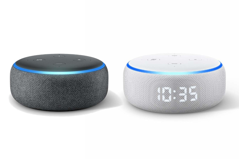 Echo Dot（第3世代）とEcho Dot with Clock