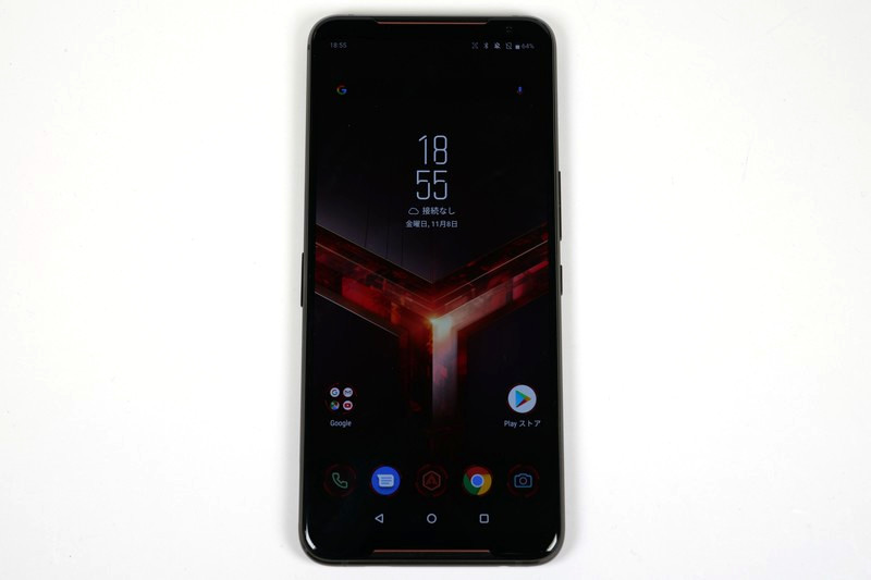 ゲームプレイ時のパフォーマンスを最大限に引き上げる「Xモード」に変更すると、UIのアクセントカラーがオレンジから赤に変化。壁紙も変わる