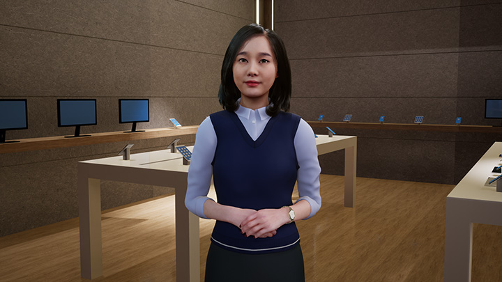 AI店員イメージ