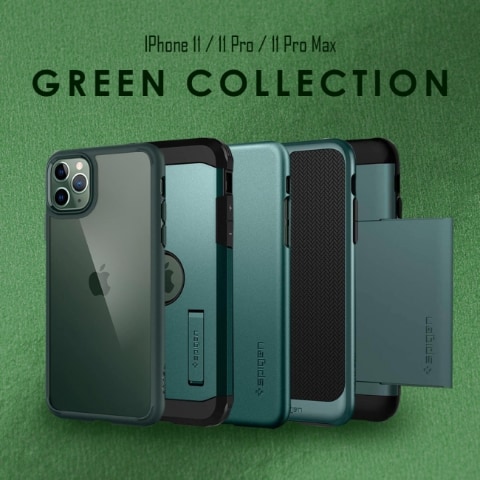 iPhone11ケース iPhone11 グリーン - iPhoneアクセサリー iPhone11ケース iPhone11 グリーン - iPhoneアクセサリー