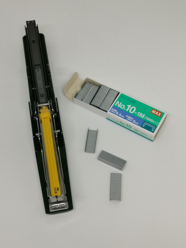 50本の針のカートリッジが3セットも連続実装できて仕事の中断も少ない